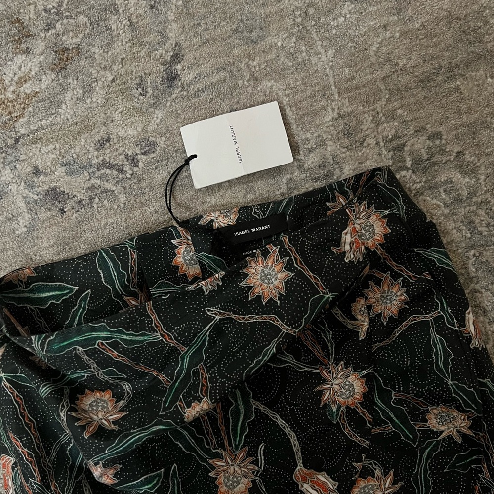 Isabel Marant Ruffled Miniskirt